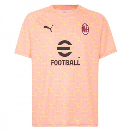 AC Milan Pre-Match 2025-26 Pink - Fodboldtrøjer (S/S)